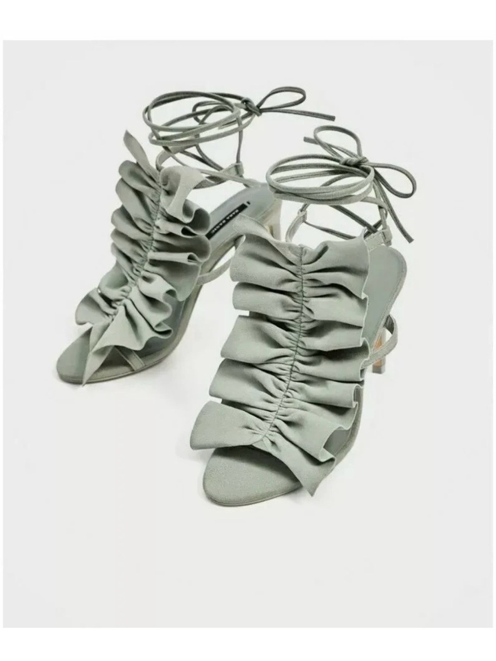 Zara Ruffle Heels